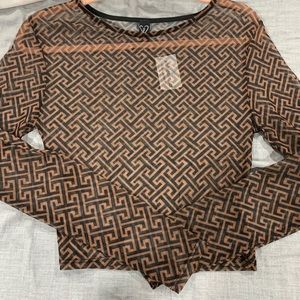 WINDSOR Mesh  Long Sleeve Shirt